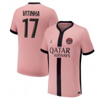 Camiseta Paris Saint-Germain Vitinha #17 Tercera Equipación 2024-25 manga corta